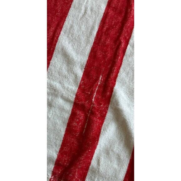 Tim Hortons Large Beach Pool Bath Towel With Inflatable Drink Holder Donut READ - Picture 7 of 8